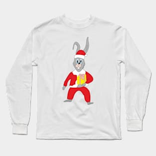 Christmas Bunny Long Sleeve T-Shirt